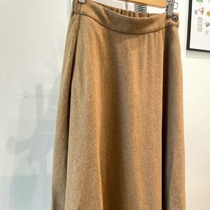 Muji Wool Skirt- Sz Small